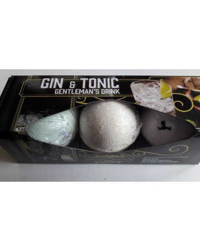 Boules de bains parfumées "gin tonic"